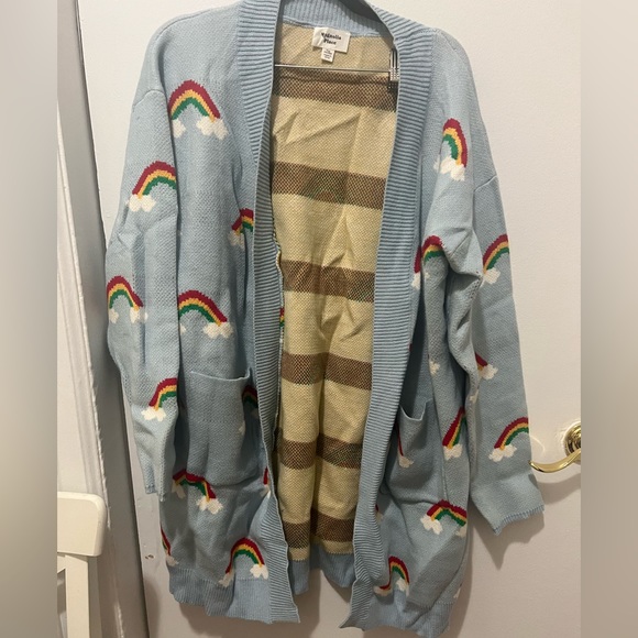 Rainbow cardigan. - Picture 2 of 2